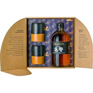 Akashi Meïsei Coffret Whisky Japonais + 2 Japanese Cups 40° 50cl - Publicité