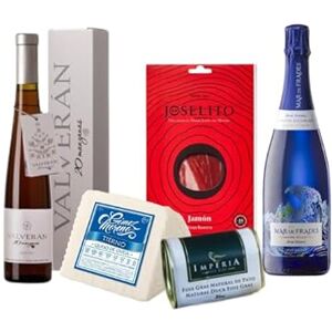 Genérico Trousse Gourmet dans chaque bouchée: Cidre de glace, Fromage Tendre, Foie Imperia, Mer de Frades et Jambon Joselito Réserve - Publicité