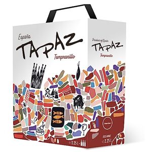 CASTILLO DE ARESAN Tapaz Vin Rouge Tempranillo en Bag in Box, Espagne (1 x 2,25 L) - Publicité