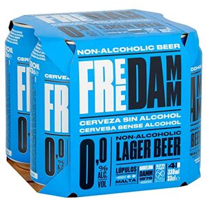 Free Damm Bière non alcoolisée 4 x 330 ml - Publicité