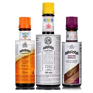 Angostura TRIPACK  BITTERS AROMATIC 200ml, ORANGE 100ml, COCOA 100ml - Publicité