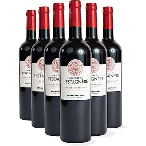 GÉRARD BERTRAND Domaine de l'Estagnère Vin Rouge   Cabernet-Sauvignon/Merlot/Caladoc/Cabernet Franc   IGP Cité de Carcassonne Sec  (6 x 0.75 l) - Publicité