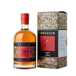 NELCIUS PREMIUM Whisky de France Single Malt 1 Bouteille 700 ml - Publicité