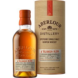 ABERLOUR A'BUNADH ALBA Original Cask Strength Batch No. 005 62,7% Vol. 0,7l in Giftbox - Publicité