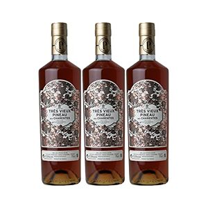 Pineau des Charentes Très Vieux Pineau des Charentes Blanc Blanc Les Frères Moine Vin Blanc du Sud-Ouest (3x75cl) - Publicité