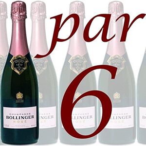 Bollinger Champagne  Rosé x6 AOC champagne - Publicité