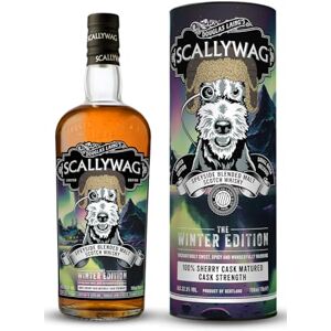 SCALLYWAG Winter Edition 2023 Sherry Matured Blended Malt Whisky 52,50% Alcool Origine : Ecosse/Speyside Bouteille 70 cl - Publicité