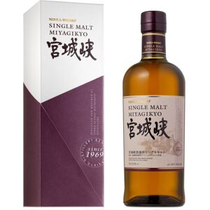 Miyagikyo, Nikka MIYAGIKYO single malt whisky 45% - Publicité