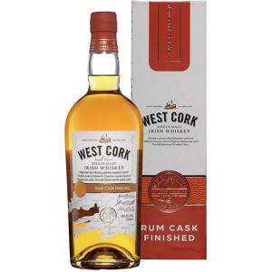 WEST CORK Rum Cask Finished - Publicité