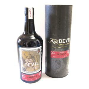 Kill Devil JAMAICA 23 ans, Long Pond rhum single cask Kill Devil 42,2%