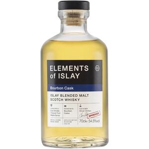 ELEMENTS OF ISLAY Bourbon Cask 54,50% - Publicité