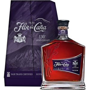 FLOR DE CANA, Rhum 130th anniversary 45% - Publicité