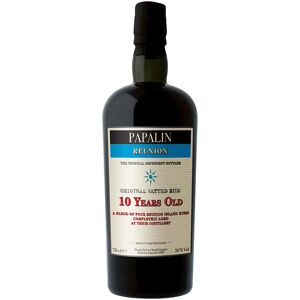 PAPALIN 10 ans Rhum 50% Réunion - Publicité