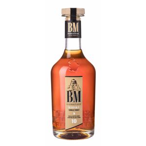 BM Signature whisky single malt, vin jaune - Publicité