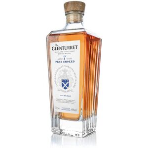 GLENTURRET 7 ans peat smoked single malt whisky 44% - Publicité