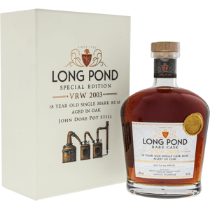 LONG POND VRW 2003 Brut de fût 18 ans - Publicité