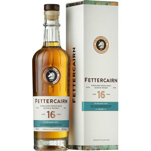 FETTERCAIRN 16 ans 3rd Release 2022, single malt whisky 46,4% - Publicité