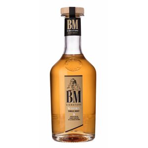 BM Signature Whisky single malt, bière de Noël - Publicité
