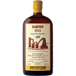 HAMPDEN 7ans 2016 OWH Habitation Velier 60%, Rhum - Publicité