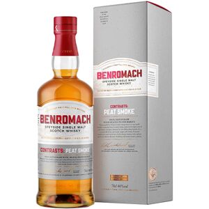 BENROMACH Peat Smoke Bourbon, single malt 46% - Publicité