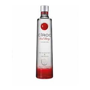 Cîroc Red Berry 70cl 37% - Publicité