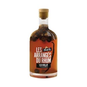 Breiz'île Les Arrangés du Rhum Vanille Noisettes 70cl 28%