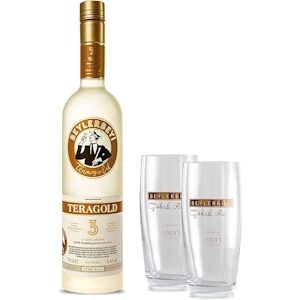 Beylerbeyi Lot de 1 Bouteille de Teragold Raki Turc de 70cl 45% + 2 Verres à Raki - Publicité