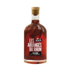 Breiz'île Les Arrangés du Rhum Fraise de Plougastel 70cl 28%