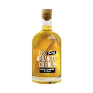 Breiz'île Les Arrangés du Rhum Gingembre Citron 70cl 28%