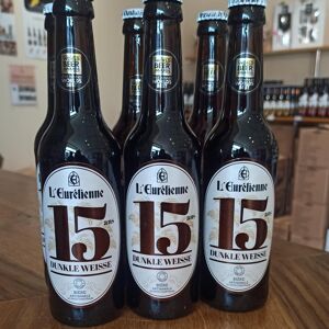 Pack  Meilleure biere Blanche ambree du monde 6 x 33cl - En direct de L'Eurelienne - Brasserie de Chandres (Eure-et-Loir)