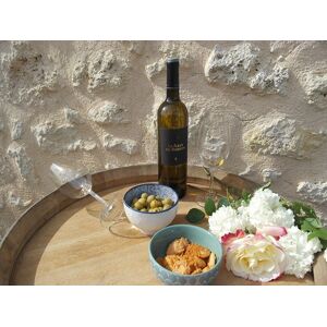 Vin blanc AOP Bordeaux - 2023 - élevé en barriques -  1x75cl - En direct de Domaine du Buisson (Gironde) - Publicité