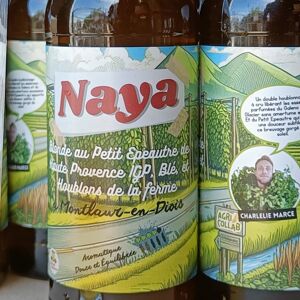 Blonde NAYA 100% produits de la ferme - En direct de Domaine L'Hermiton (Drôme)