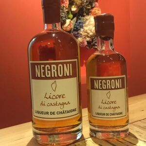 Negroni Liqueur Artisanale Corse de Châtaigne - En direct de Depuis des Lustres - Comptoir Corse (Corse) - Publicité