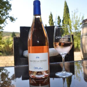 Côte du Roussillon AOP - Malice Rosé 2020 - En direct de Mas De La Devèze (Pyrénées-Orientales) - Publicité