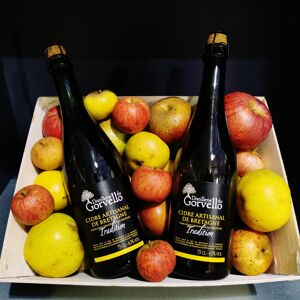 Cidre de Bretagne IGP Cuvée Tradition x6 - En direct de Distillerie du Gorvello (Morbihan) - Publicité