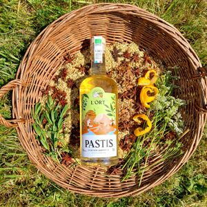 Pastis de nos Jardins Bio - 70cl - En direct de Distillerie de l'Òrt (Dordogne) - Publicité