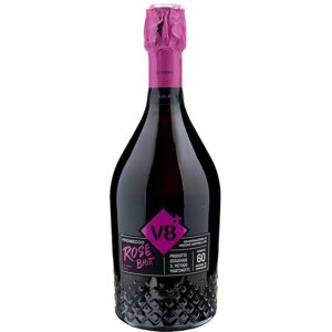 V8 Vineyards V8 + Prosecco Rosè Spumante Brut Millesimato 2023 - Publicité