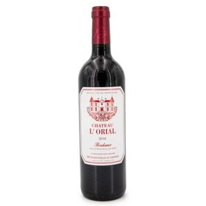 CHATEAU L ORIAL Vin rouge AOC Bordeaux 75cl 2018 Château L'orial - Publicité