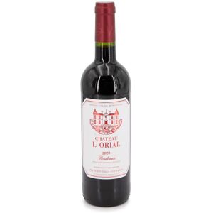 Vin rouge de Bordeaux AOC 2020 75cl CHATEAU L ORIAL - Publicité