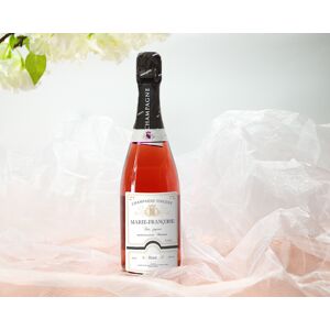 Cadeaux.com Bouteille de champagne rosé personnalisée - Nom et message - Publicité