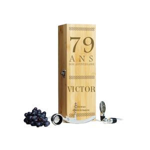 Cadeaux.com Coffret sommelier et vin homme 79 ans