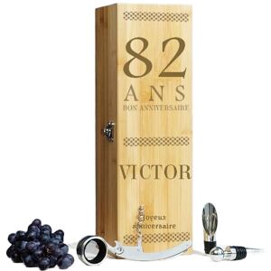 Cadeaux.com Coffret sommelier et vin homme 82 ans