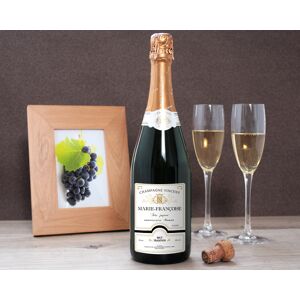 Cadeaux.com Bouteille de champagne personnalisée - Prénom et message - Publicité