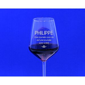 Cadeaux.com Verre à vin personnalisable - Citation