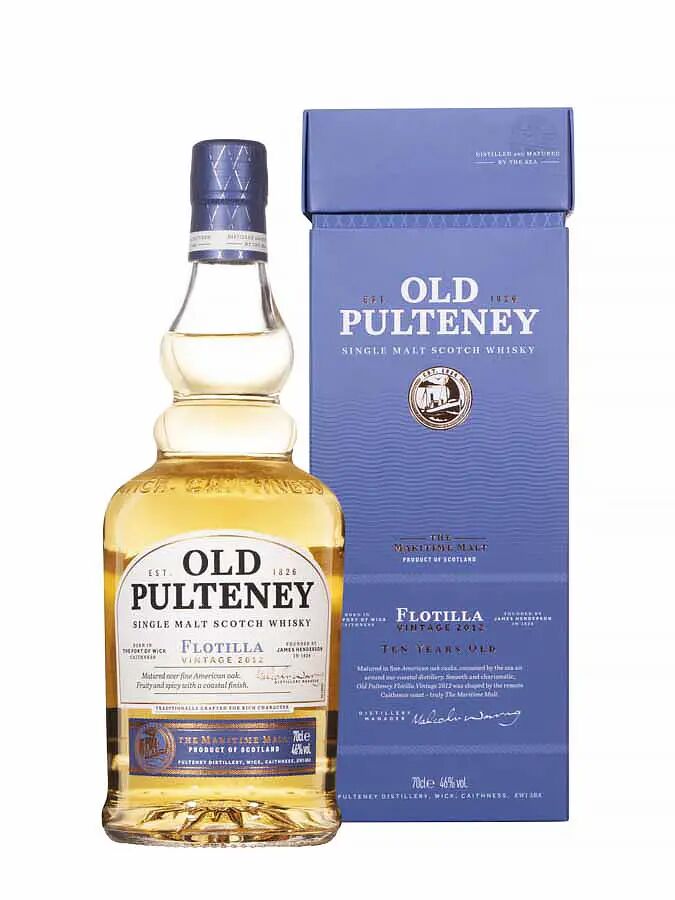 OLD PULTENEY Flotilla 2012 single malt whisky 46%