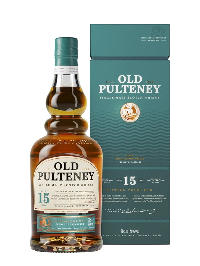 OLD PULTENEY 15 ans single malt whisky 46%