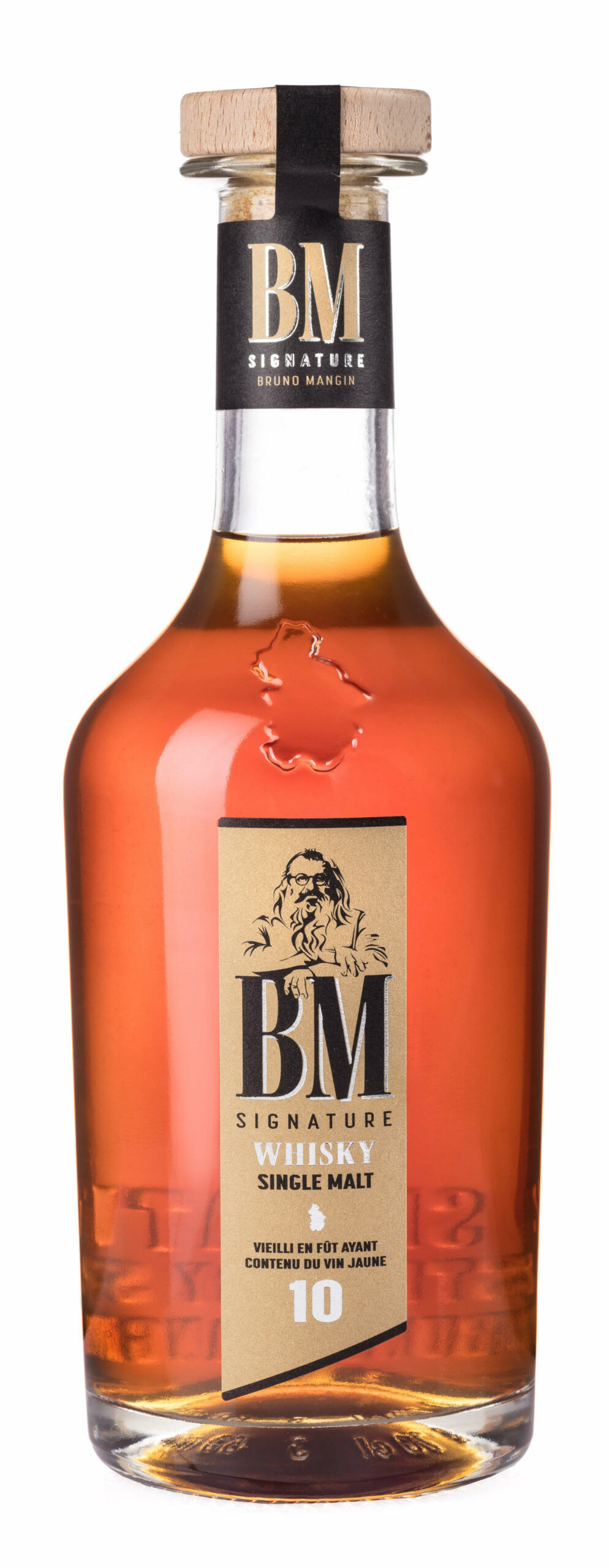 BM Signature whisky single malt, vin jaune