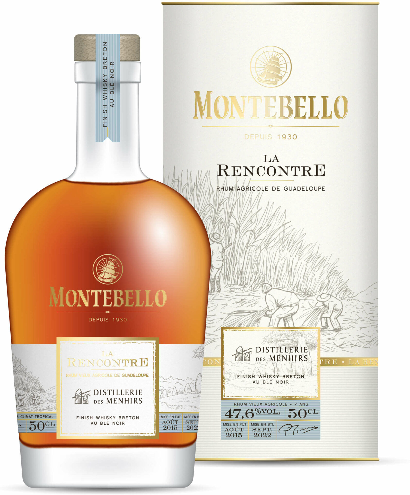 MONTEBELLO Rhum 7 ans Finish Whisky Breton