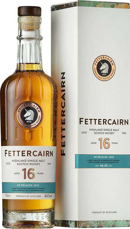 FETTERCAIRN 16 ans 3rd Release 2022, single malt whisky 46,4%