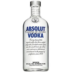 Vodka ABSOLUT blue - 40° 70 cl